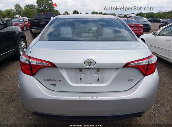 2T1BURHE6GC665437 2016 TOYOTA COROLLA Silver 