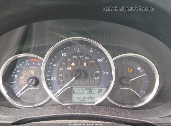 2T1BURHE6GC665437 2016 TOYOTA COROLLA Silver უკანა სავარძლების ხედი