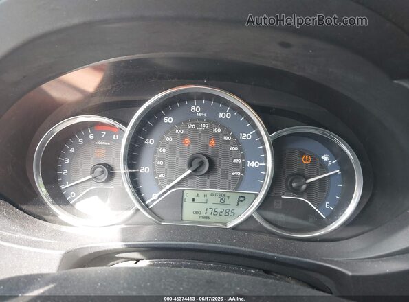 2T1BURHE6GC669794 2016 TOYOTA COROLLA Gray Հետևի նստատեղերի տեսք