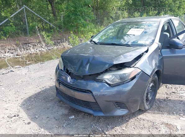 2T1BURHE6GC669794 2016 TOYOTA COROLLA Gray Դիմացի տեսք