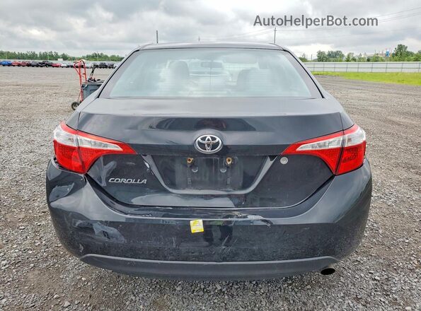 2T1BURHE6GC673005 2016 TOYOTA COROLLA Черный Вид сзади