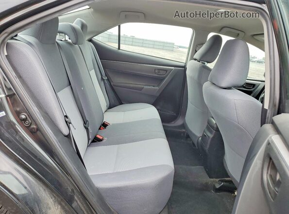 2T1BURHE6GC673005 2016 TOYOTA COROLLA Черный Вид задних сидений