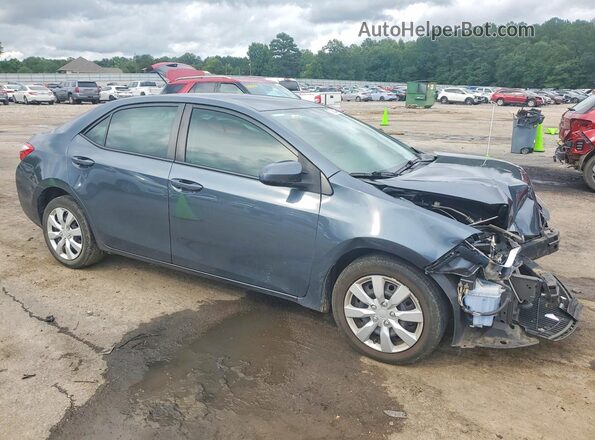 2T1BURHE6GC674414 2016 TOYOTA COROLLA Blue Front right