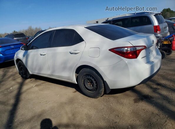 2T1BURHE6GC676812 2016 TOYOTA COROLLA White უკანა მარცხენა