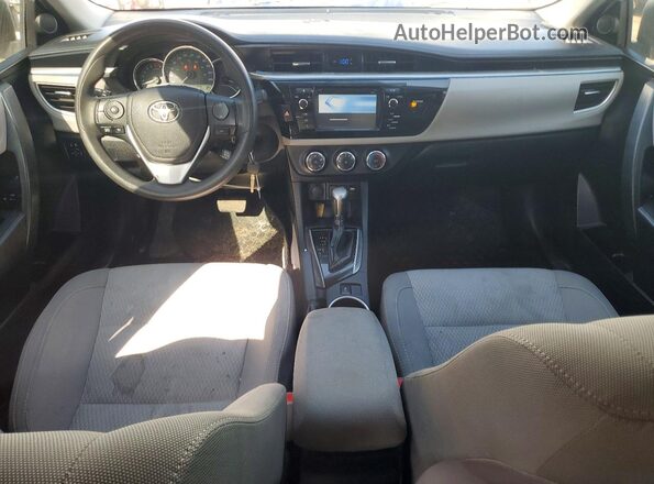 2T1BURHE6GC676812 2016 TOYOTA COROLLA White წინა პანელის ხედი