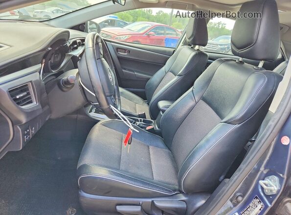 2T1BURHE6GC694761 2016 TOYOTA COROLLA Gray Front interior view