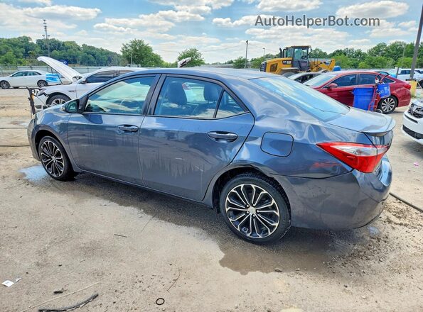 2T1BURHE6GC694761 2016 TOYOTA COROLLA Gray Rear left