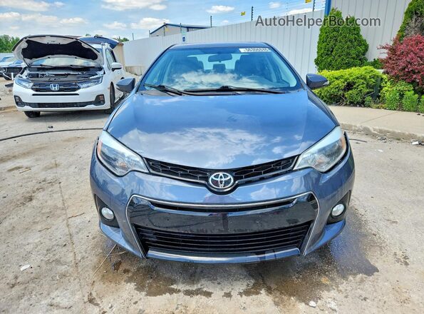 2T1BURHE6GC694761 2016 TOYOTA COROLLA Gray Front view