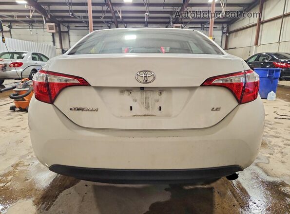 2T1BURHE6GC717827 2016 TOYOTA COROLLA White Вид ззаду