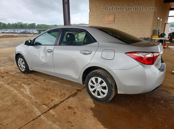 2T1BURHE6GC732442 2016 TOYOTA COROLLA Серебряный Задняя левая четверть