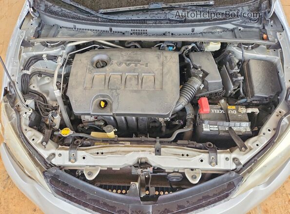 2T1BURHE6GC732442 2016 TOYOTA COROLLA Серебряный Вид задней части салона