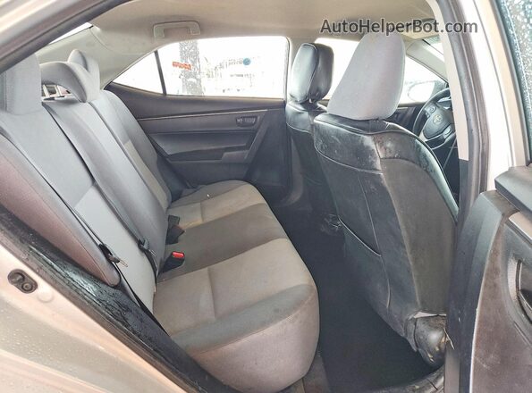2T1BURHE6GC732442 2016 TOYOTA COROLLA Серебряный Вид задних сидений