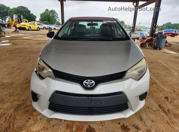 2T1BURHE6GC732442 2016 TOYOTA COROLLA Серебряный Вид спереди