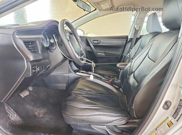 2T1BURHE6GC732442 2016 TOYOTA COROLLA Серебряный Вид салона спереди