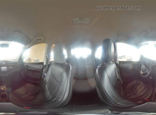 2T1BURHE6GC732442 2016 TOYOTA COROLLA Серебряный Панорамный вид салона 360°