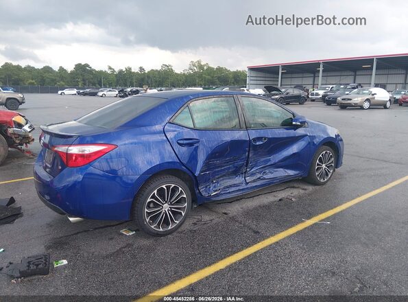 2T1BURHE6GC745644 2016 TOYOTA COROLLA Blue Հետևի աջ