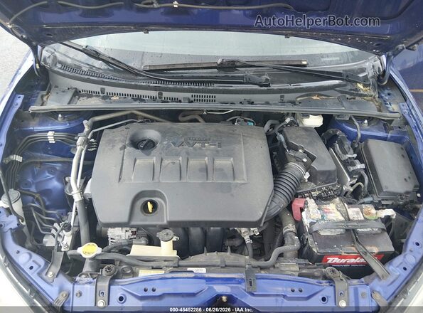 2T1BURHE6GC745644 2016 TOYOTA COROLLA Blue Հետևի տեսք