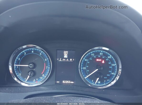 2T1BURHE6HC762350 2017 TOYOTA COROLLA Красный Вид задних сидений