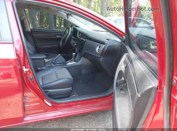 2T1BURHE6HC762350 2017 TOYOTA COROLLA Красный Вид салона спереди