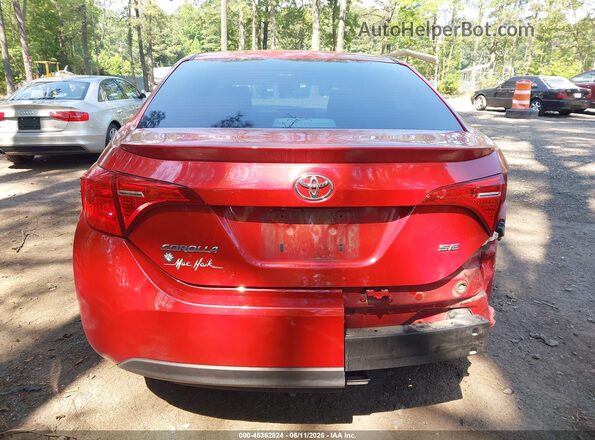 2T1BURHE6HC762350 2017 TOYOTA COROLLA Красный Вид спереди