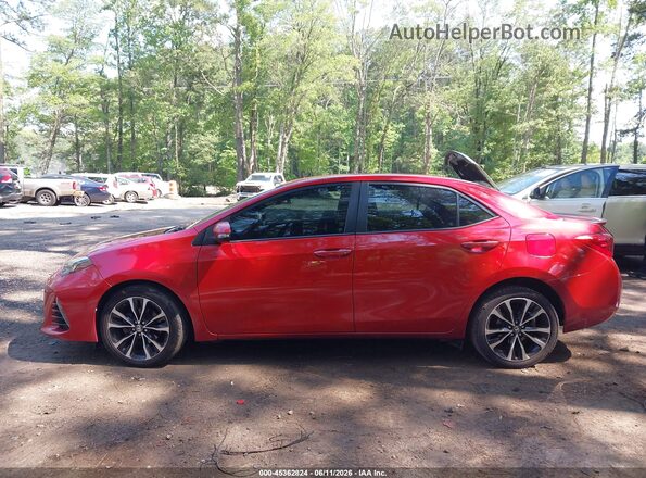 2T1BURHE6HC762350 2017 TOYOTA COROLLA Красный Панорамный вид салона 360°