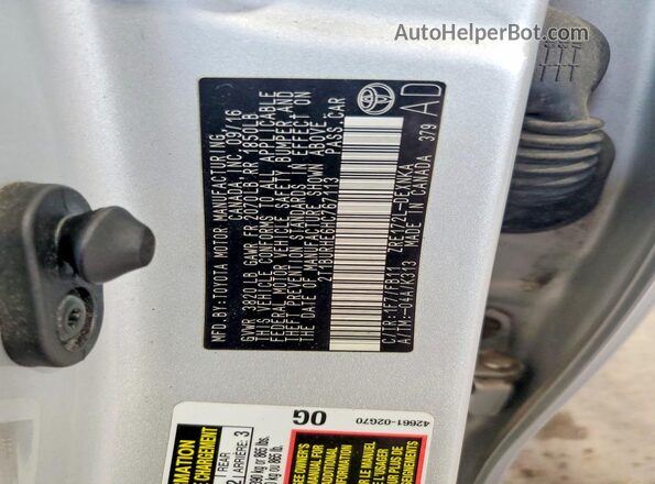 2T1BURHE6HC767113 2017 TOYOTA COROLLA Silver 