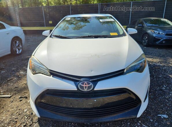 2T1BURHE6HC776412 2017 TOYOTA COROLLA White 