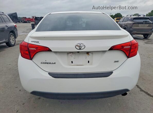 2T1BURHE6HC783151 2017 TOYOTA COROLLA White Вид ззаду