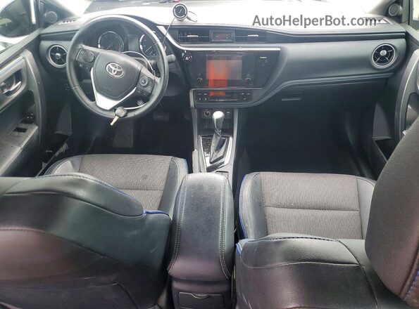 2T1BURHE6HC783151 2017 TOYOTA COROLLA White Вид панелі приладів