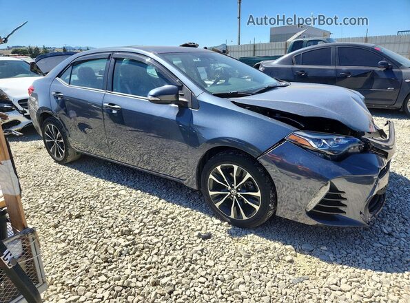 2T1BURHE6HC807271 2017 TOYOTA COROLLA Blue Առջևի աջ