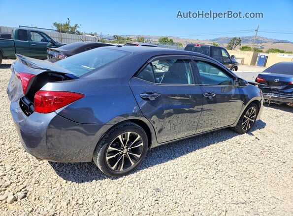 2T1BURHE6HC807271 2017 TOYOTA COROLLA Blue Հետևի աջ