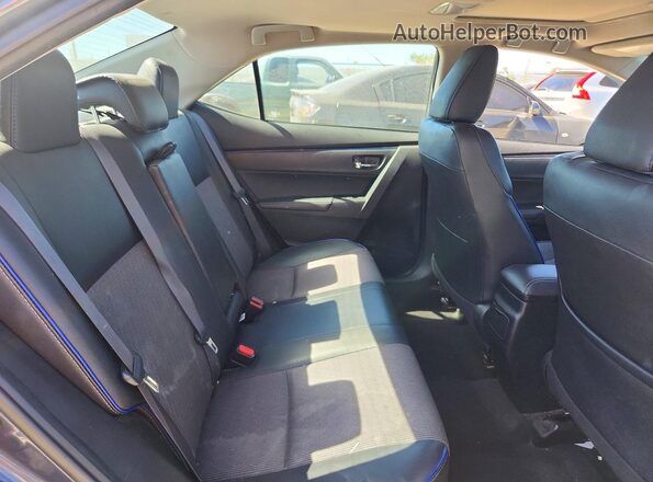 2T1BURHE6HC807271 2017 TOYOTA COROLLA Blue Հետևի նստատեղերի տեսք