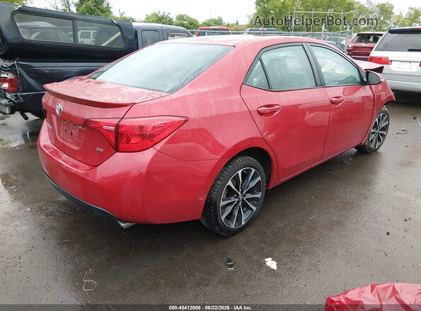 2T1BURHE6HC821641 2017 TOYOTA COROLLA Red უკანა მარჯვენა