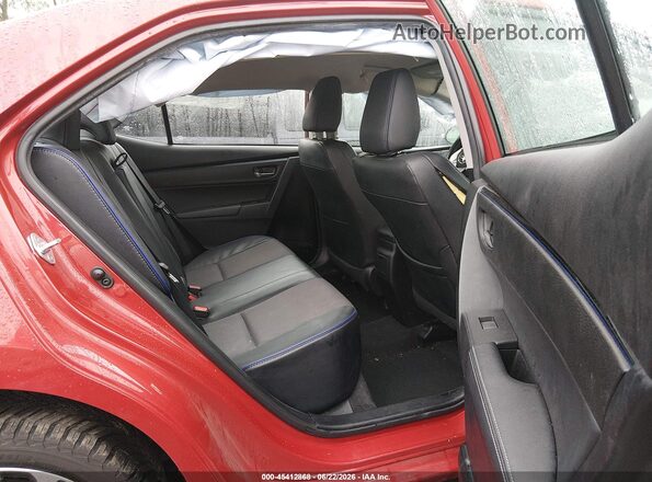 2T1BURHE6HC821641 2017 TOYOTA COROLLA Red VIN კოდის სტიკერის ხედი