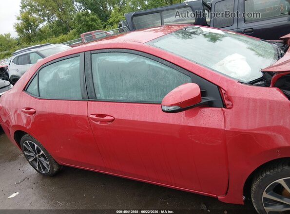 2T1BURHE6HC821641 2017 TOYOTA COROLLA Red უკანა სალონის ხედი
