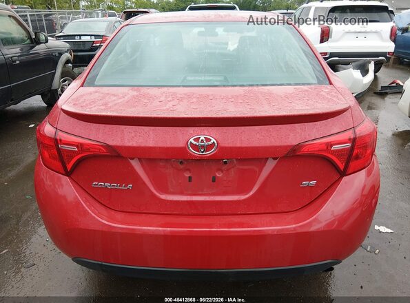 2T1BURHE6HC821641 2017 TOYOTA COROLLA Red 