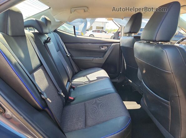 2T1BURHE6HC850332 2017 TOYOTA COROLLA Синий Вид задних сидений