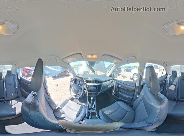 2T1BURHE6HC850332 2017 TOYOTA COROLLA Синий Панорамный вид салона 360°