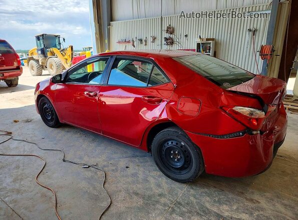 2T1BURHE6HC870189 2017 TOYOTA COROLLA Red 