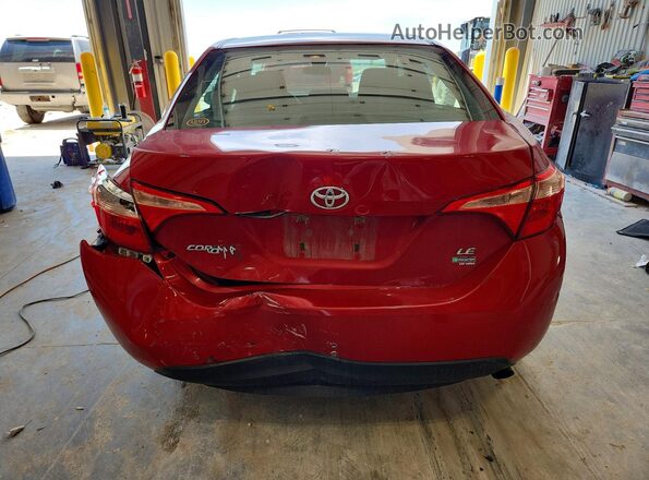 2T1BURHE6HC870189 2017 TOYOTA COROLLA Red 