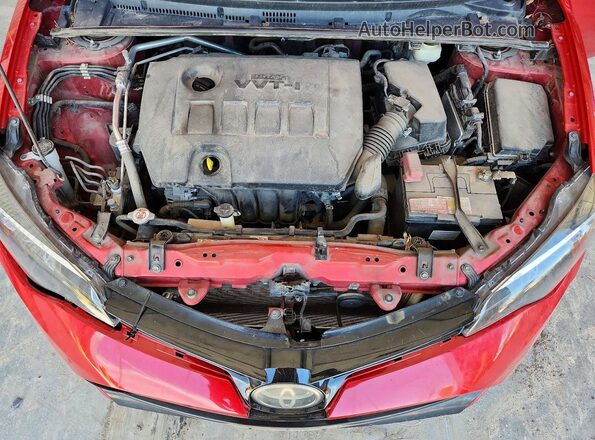 2T1BURHE6HC870189 2017 TOYOTA COROLLA Red 