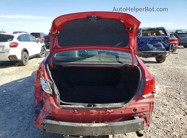 2T1BURHE6HC874811 2017 TOYOTA COROLLA Red Вид ззаду