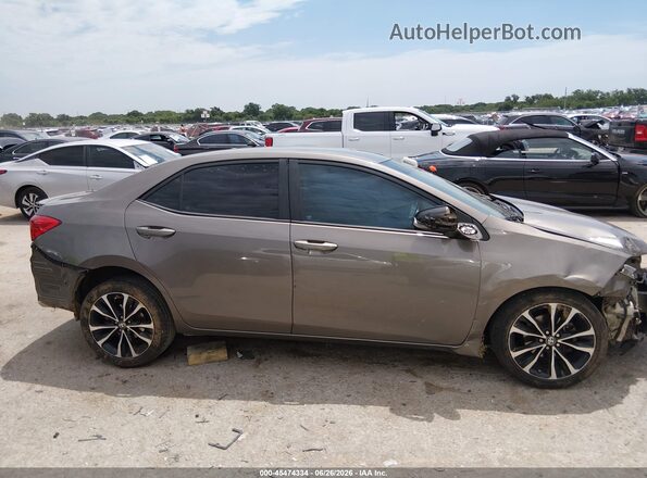 2T1BURHE6HC877949 2017 TOYOTA COROLLA Gray Սալոնի հետևի տեսք