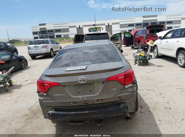 2T1BURHE6HC877949 2017 TOYOTA COROLLA Gray 