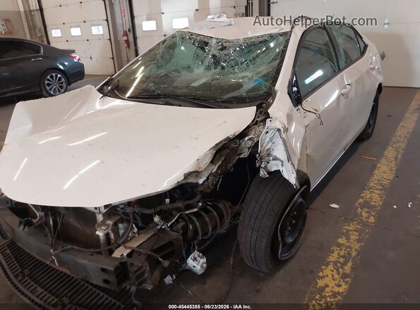 2T1BURHE6HC888207 2017 TOYOTA COROLLA White წინა ხედი