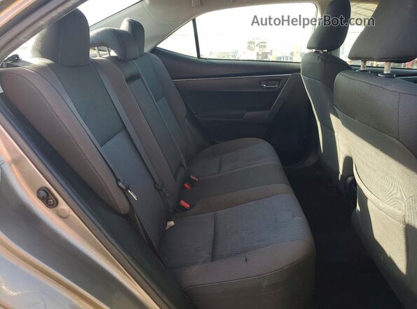 2T1BURHE6HC889695 2017 TOYOTA COROLLA Gray Հետևի նստատեղերի տեսք