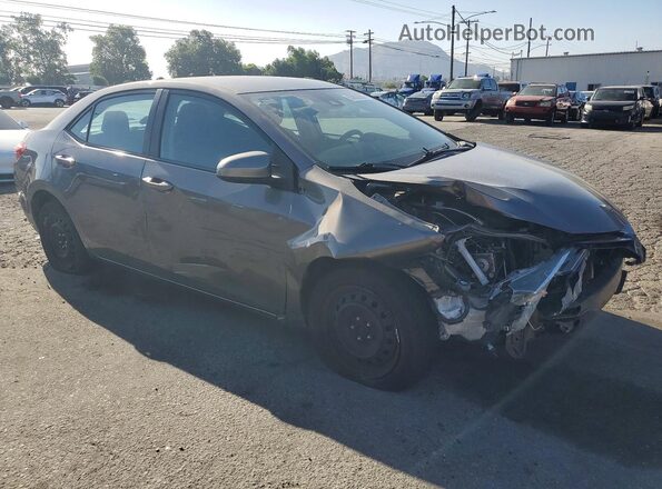 2T1BURHE6HC889695 2017 TOYOTA COROLLA Gray Առջևի աջ