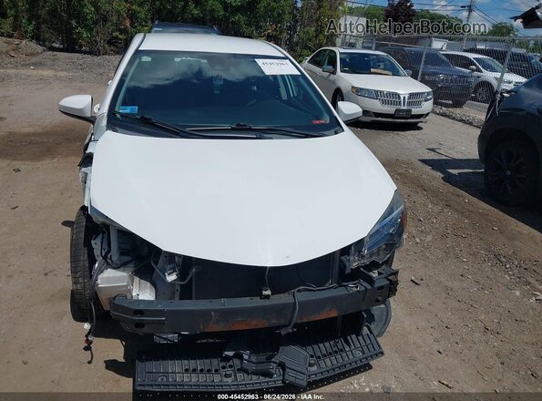 2T1BURHE6HC893603 2017 TOYOTA COROLLA White Instrument cluster view
