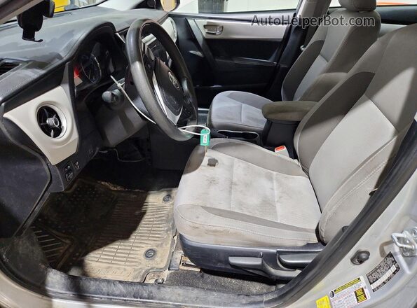 2T1BURHE6HC906737 2017 TOYOTA COROLLA Silver 