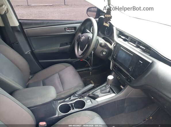 2T1BURHE6HC907290 2017 TOYOTA COROLLA Black Front interior view